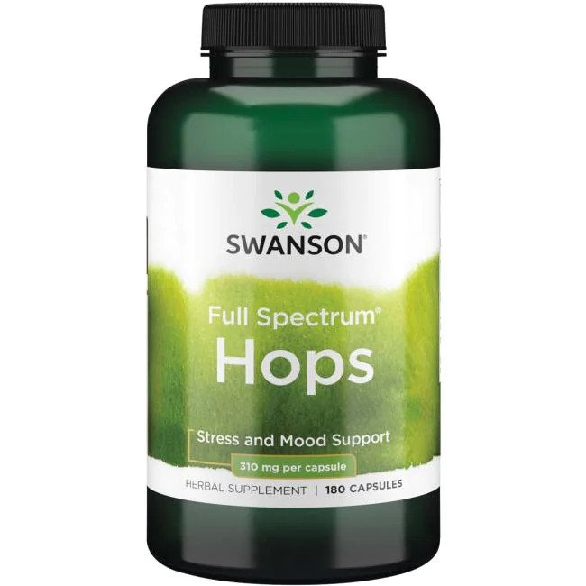 Full Spectrum Hops, 310mg (EAN 087614110677) - 180 caps